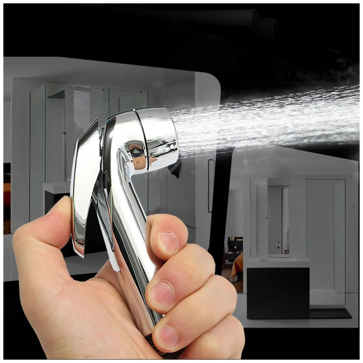 DSHA Hot Sale Bathroom Toilet Handheld Shower Head Nozzle Sprayer Boat