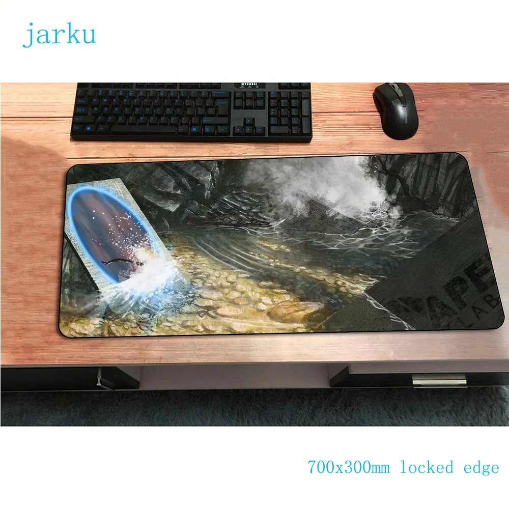 Коврик для мыши portal 2 700x300x2 мм игровой коврик Аниме большой офисный notbook