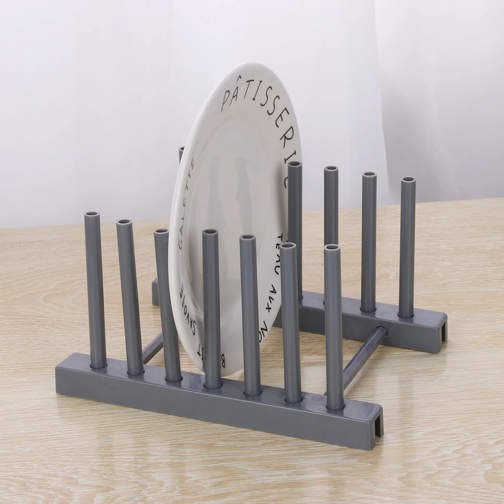 1PC Plastic Multifunctional Kitchen Dish Plate Pot Cover Drying Rack