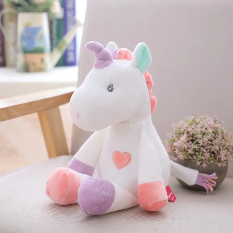 plush rainbow unicorn toy unicornio stuffed animals Owl doll toys for children Chrismas fantastic Gift for children & baby girls