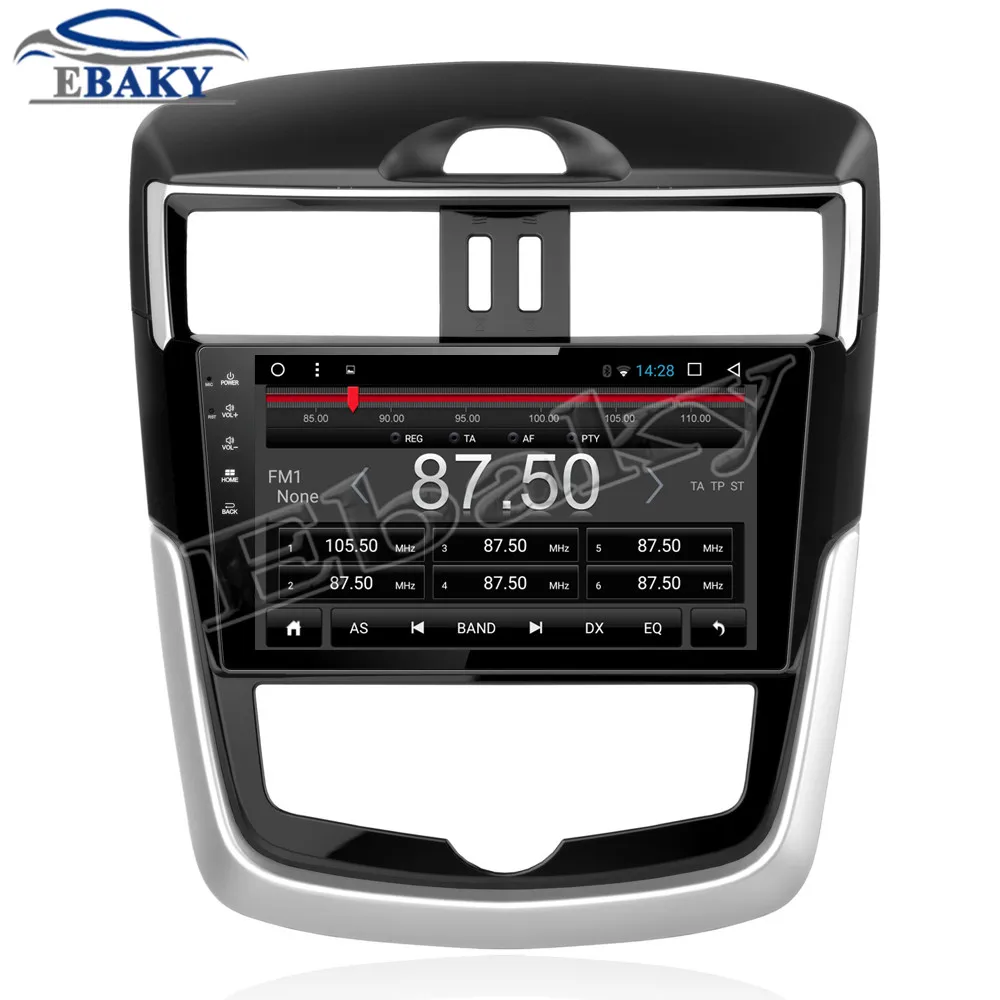 Flash Deal NaviTopia 9inch 1GB/2GB RAM Quad Core/Octa Core Android 7.1/8.1 Car DVD Radio for Nissan Tiida 2016 with GPS/wifi/maps 5