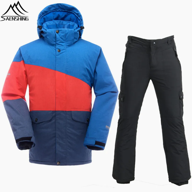 Buy SAENSHING Brand Ski Suit Men Mountain Skiing Suits
