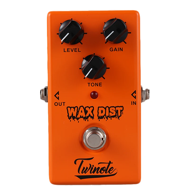 Twinote WAX DIST Guitar Effect Pedal Vintage Distortion Effects Pedal sound Guitar Pedal Twinote WAX DIST Guitar Effect Pedal Vintage Distortion Effects Pedal sound Guitar Pedal