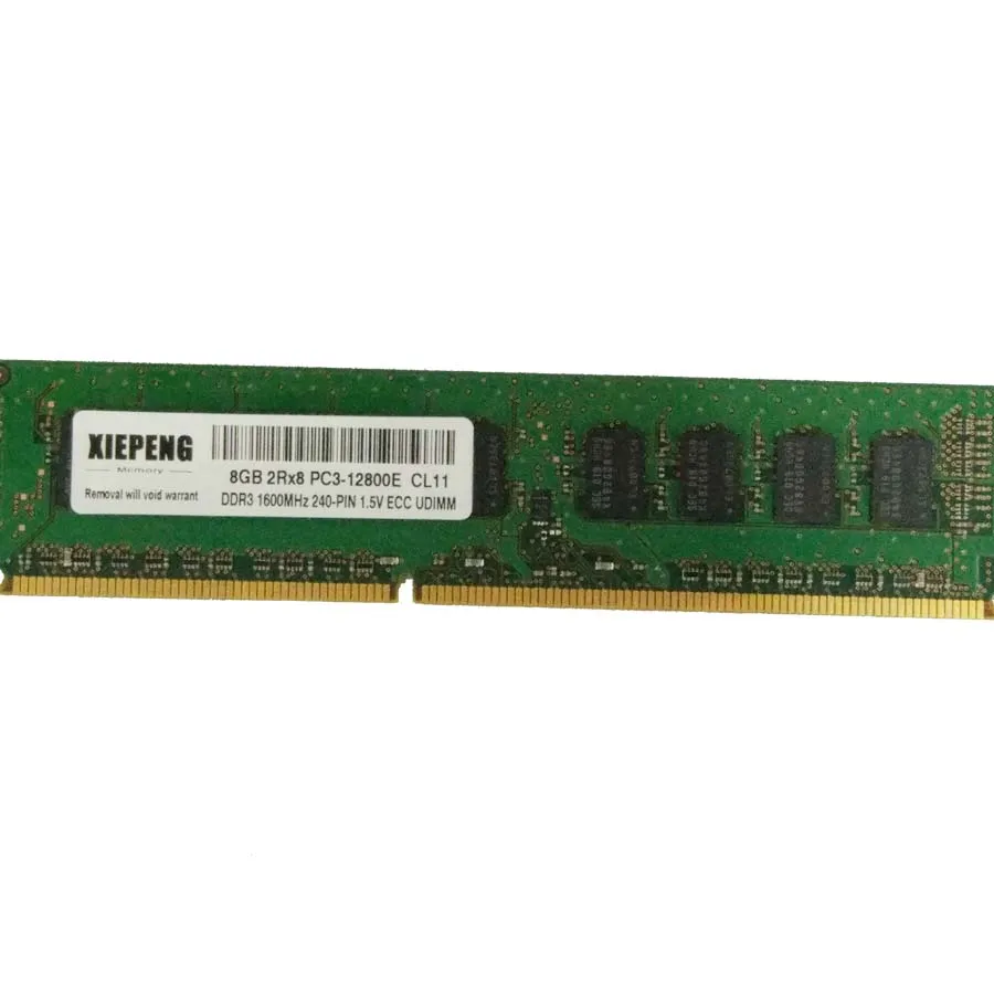 Ecc Unbuffered Dimm Zfs Non Ecc Ram DDR3 32GB 1600MHz PC3-12800R