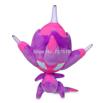 

New Anime Ultra Poison Beast Series Blue Eyes Poipole Plush Stuffed Animals Soft Doll Toys Bebenom Figure Kids Gift 13 inches