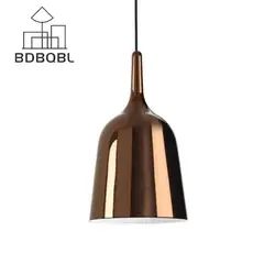 BDBQBL современный простой открытый подвесные светильники Лофт Nordic ресторан Camper Лампа подвеска-колокольчик личность декоративный