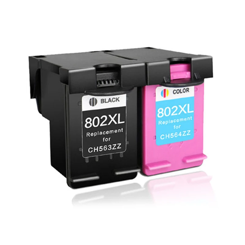 Совместимые чернильные картриджи LuoCai для hp 802 XL Deskjet 1000 1010 1050 1510 1511 2000 2050 3050 3512 4500
