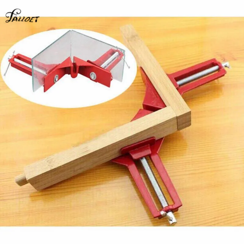

New 90 Degree Right Angle Clip Picture Frame Corner Clamp Woodworking Clamping Kit 90 right Angle Clamp