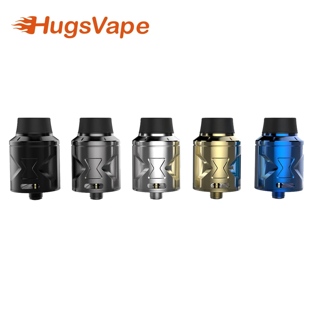 

Hugsvape Piper RDA Dual vertical coil 510 pin&Squonk pin vape atomizer for E cigarette mod vs zeus dual for geekvape aegis solo