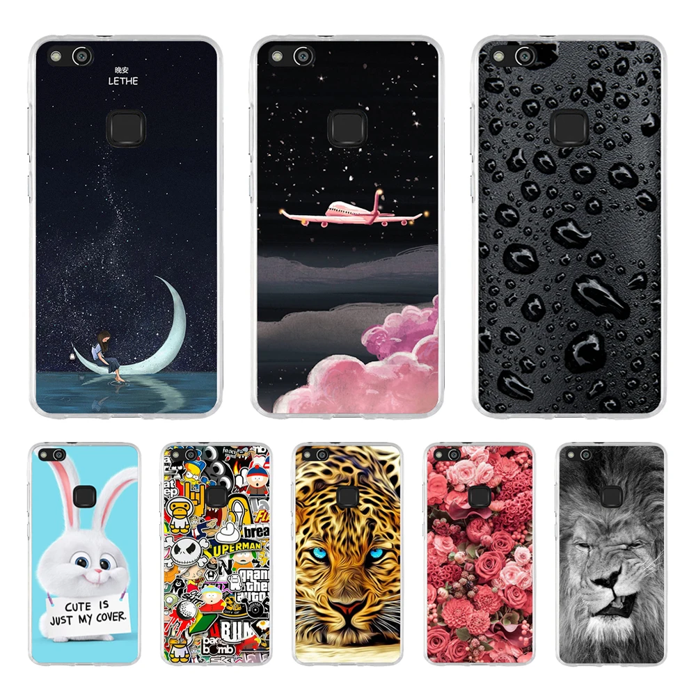 

FOR Phone Case Huawei P10 Lite Silicona avengers Back Cover For Huawei P10 Lite 3D summer Cases FOR Case Huawei P10 P10Lite Bags