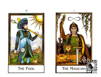 

100% English version New Palladini Tarot board game tarot cards 78pcs/set