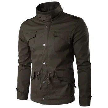 

New Spring Autumn Men's Thin Jackets Mens Fashion Windbreakers Military Jacket and Coats Casual Hip Hop Jackets For Men Clothing