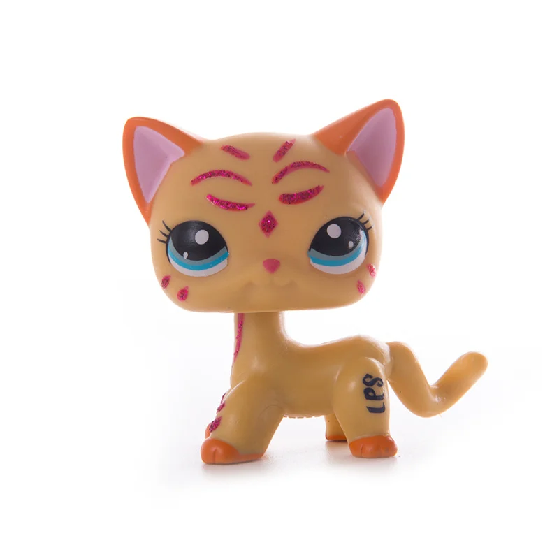 34 LPS Pet Shop игрушки куклы короткошерстая кошка Коллекция Фигурки Модель высокое качество игрушки подарки игрушки для косплея детский лучший подарок - Цвет: 34