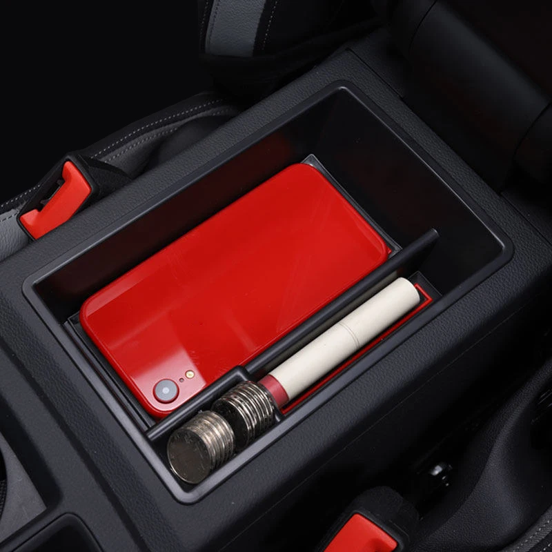 

For Audi Q3 2019 Car Styling Console Frame Cover Trim & Armrest Storage Box Glove Box Tray Organizer Auto Accessories