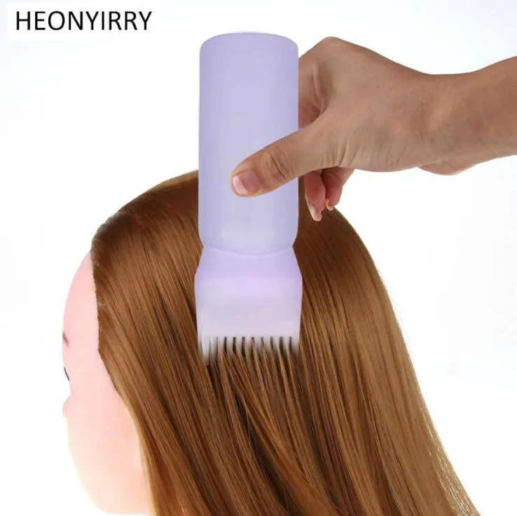 HEONYIRRY 1pc Hot Hair Dye Bottle Applicator Brush Dispensing Salon