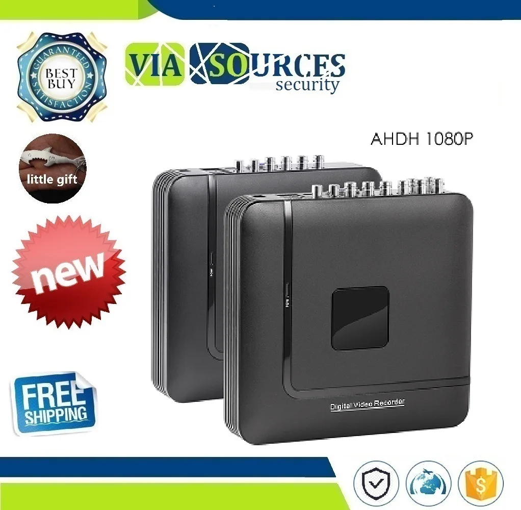 4 канальный 8 AHD DVR AHDH 1080P CCTV 4CH 8CH мини Гибридный HDMI Поддержка IP/аналоговая/AHD камера