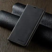 Магнитный кожаный чехол-книжка для samsung Galaxy S10 S10 Plus, роскошный чехол-держатель для карт и чехол-бумажник для samsung S10 Lite, черный чехол