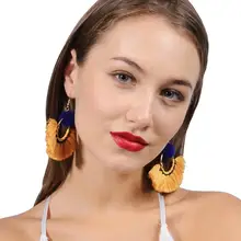 Earrings Fashion Bohemian Solid Tassel Girls Gifts Drop Dangle Tassel Earrings For Women Jewelry Boho Style Earrings Fashion Bohemian Solid Tassel Girls Gifts Drop Dangle Tassel Earrings For Women Jewelry Boho Style