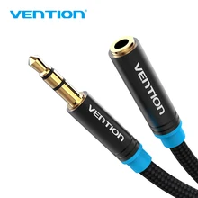 Vention Aux Cable Headphone Extension Cable 3 5mm Jack Male to Female For Computer Audio Cable