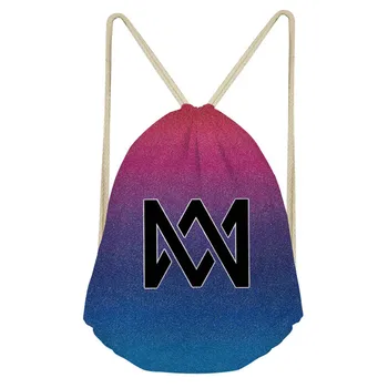 

ThiKin Marcus and Martinus Drawstring Bag Fashion Shoulder bags Hip Hop Fans New Arrival High capacity Women Backpack