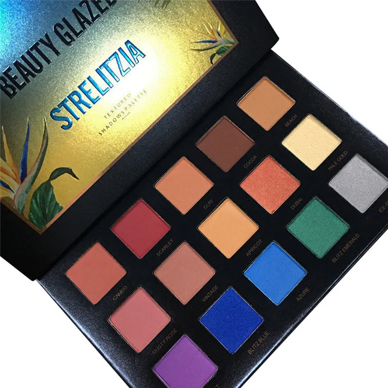 

Shimmer Glitter Eye Shadow Powder Palette Matte Eyeshadow Cosmetic Makeup Waterproof Metallic Powder Eyeshadow Palette Maquillaj