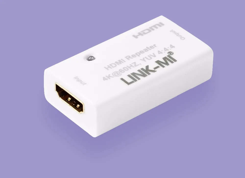 DSC_1919 LINK-MI LM-EX29 HDMI2.0 Repeater, Support 4K@60Hz, YUV 444 MINI HDMI Extender 3D video support HDCP2.21.4 Compliant