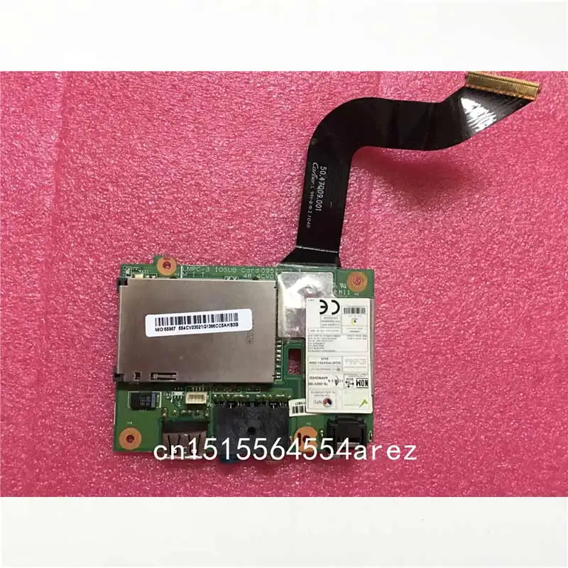 Новая Оригинальная аудиоплата для ноутбука Lenovo THINKPAD X201 X201I usb-плата с кабелем 60Y5407