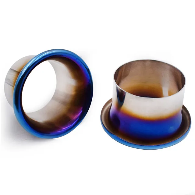 

76mm/89mm/102mm Titanium Blue Cold Air Intake System Velocity Stack Kit Turbo Horn Funnel Kit