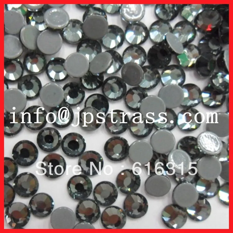 

Hot fix rhinestone size ss20 in black diamond with 1440pcs each pack high level factory directly sale in bulk quantities