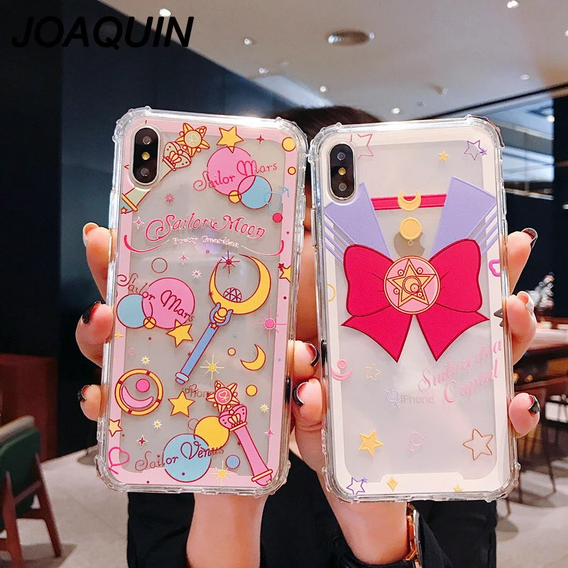 

fashion sailor moon Magic stick Printing Drawing phone Cover for iPhone 8 7 6 6S Plus X 10 XR XS XS MAX phone bag case