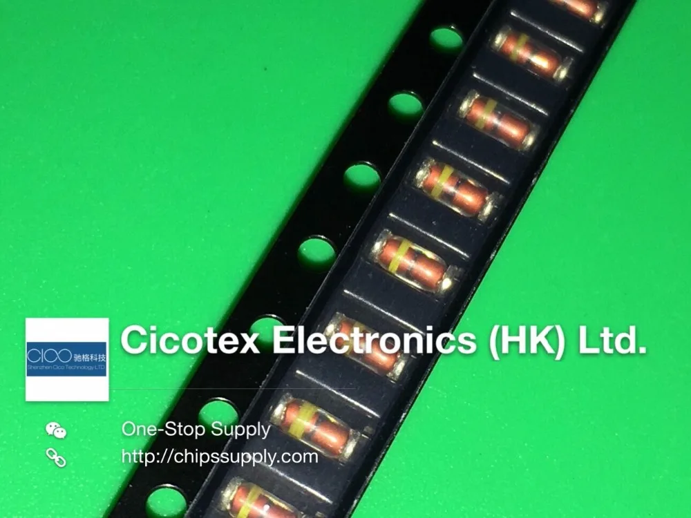 

100pcs/lot BZV55C22-TP DIODE ZENER 22V 500MW MINIMELF DO-213AC MINI-MELF SOD80 LL34