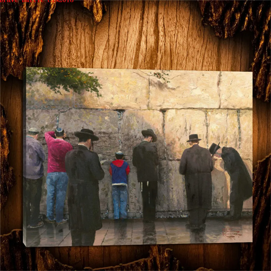 Паровозик Томас Кинкейд Стена Jerusalem картина печать гостиная домашний декор