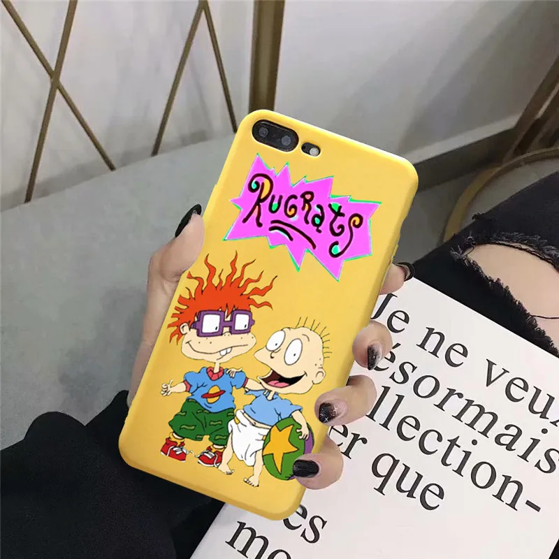 GYKZ de Rugrats Amine de caso para iPhone XS MAX XR 8X8 7 6 6 s Plus asombroso planeta funda de teléfono suave para iPhone 8 Coque GYKZ de Rugrats Amine de caso para iPhone XS MAX XR 8X8 7 6 6 s Plus asombroso planeta funda de teléfono suave para iPhone 8 Coque