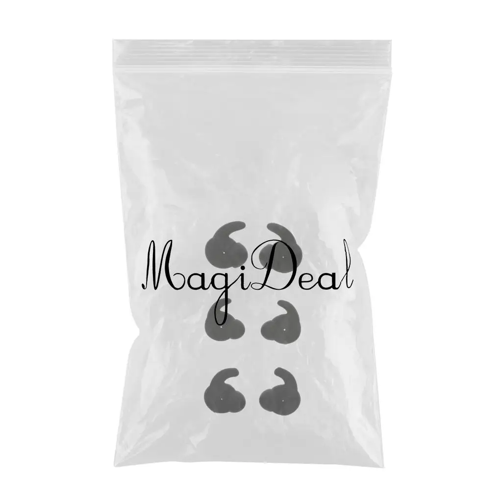 3 Pairs Replacement Noise Cancelling Silicone Earbuds S M L Ear Tips for Wireless Earphones Huawei Honor AM61 Headset Comfort