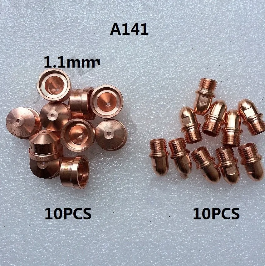 Non-original-Trafimet-A141-A101-Consumables-kit-Electrode-PR0101-Nozzle-PD0101-11-1-1mm-10-PCS