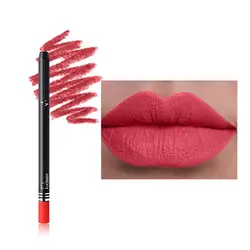 Pudaier 24 Цвета Макияж Долгое пигментирующих Водонепроницаемый Matte Lip Liner карандаши увлажняющий бархат губ ручка Красота инструменты