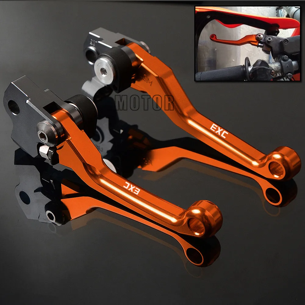 CNC Алюминий Мотоциклы сцепные рычаги для KTM 250EXC 400EXC 500EXC 530EXC для Dirt Pit Bike рычаг 250 400 500 530 SX EXC