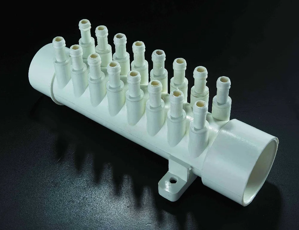 bathtub air distributor,spa hot tub air Manifold1.5"S x 1.5"Sig with 16