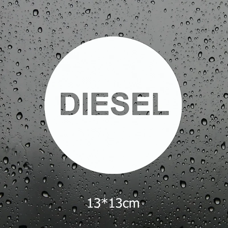 Three Ratels TZ 1418 13x13см Diesel наклейки на авто машину автонаклейка стикер|Наклейки