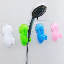 Ручной душ с присоской головы настенный кронштейн держатель Ванная комната пластик цвет случайный