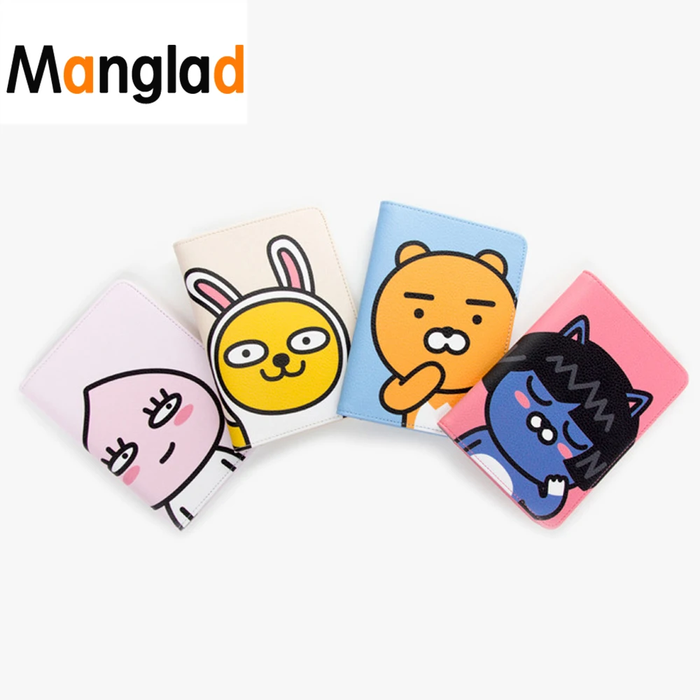

Manglad Cartoon print Pattern Passport Covers Travel Supply Credit Card Holder Card package bag Ticket Card Folder Short Wallet