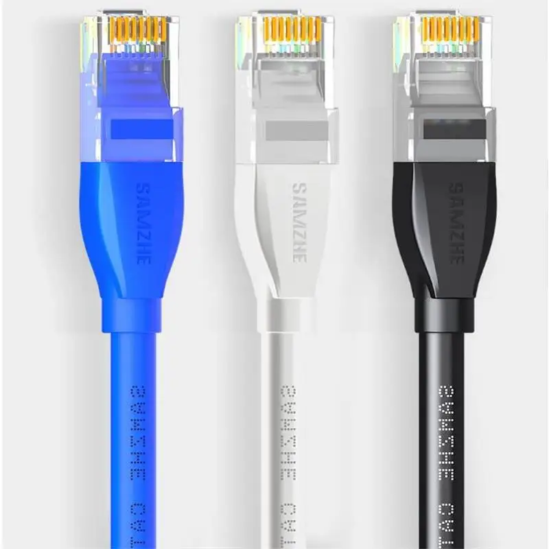 

Cat6 Ethernet Patch Cable - RJ45 Computer,PS2,PS3,XBox Networking LAN Cords 0.5/1/1.5/2/3/5/8/10/12/15/20/25/30/40/50/80m