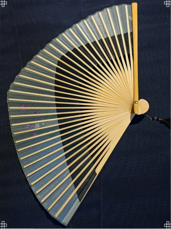 Летний Шелковый ручной вентилятор, качественный бамбуковый деревянный портативный мини-вентилятор, Свадебный Складной вентилятор, основной лучший подарок, вентилятор