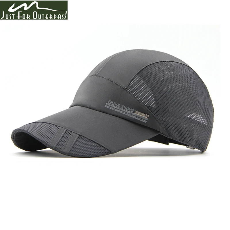 

Spring Men Women Snapback Cap Quick Dry Summer Sun Hat Visor Bone Breathable Chapeu Masculino Feminino Casual Mesh Baseball Caps