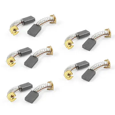 

5 Pair 41/64" x 7/16" x 1/5" Motor Carbon Brushes for Electric Drill