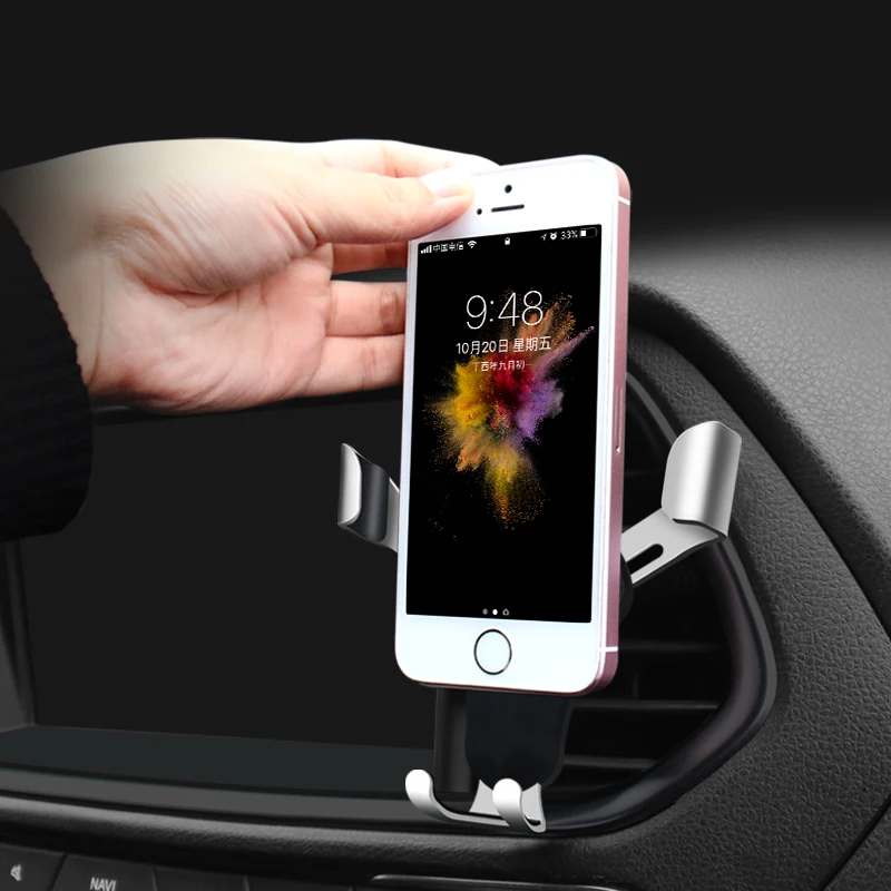 

Car Phone Holder Stand For iphone 8 7 6s Samsung S8 Air Vent GPS Universal Mobile Phone Holder fashion Free ship