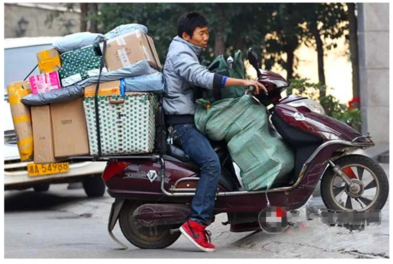 Sale High-Quality Elastic Rope Motorcycle Bicycle Tied Rope Bandage Baggage Wrapped Belt Wrapped In Binding Luggage Lashing 5 Colors 19
