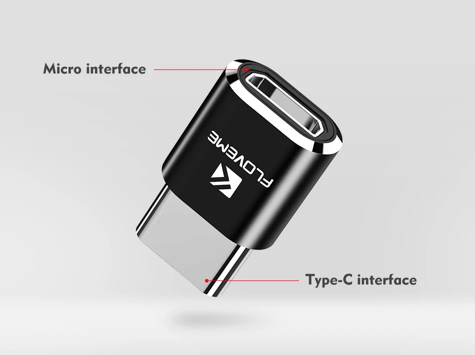 FLOVEME Тип C OTG адаптер Micro USB переходник с внутренней резьбой флеш-накопитель USB с гнездовым для Тип-C штепсельный преобразователь, адаптер для samsung S8 huawei Oneplus