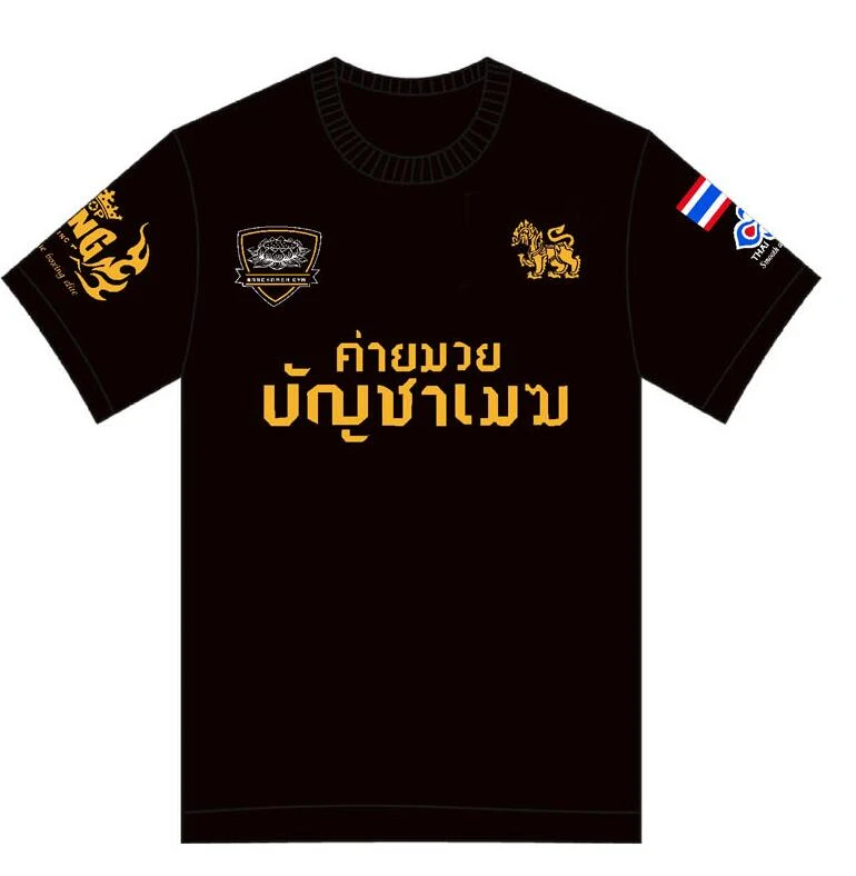 Muay Thai Boxing Buakaw Banchamek Polo MMA TShirts Jerseys Clothing Boxing