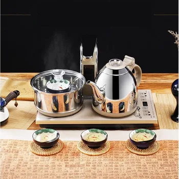 

220V Automatic Household Electric Kettle High Quality Automatic Water Pumping Kettle Set For Making Tea Quick Boil EU/AU/UK/US